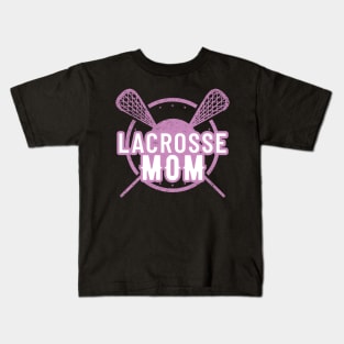 Womens Lacrosse Mom Lax Mother Sports Games Kids T-Shirt